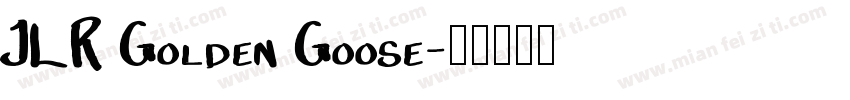 JLR Golden Goose字体转换